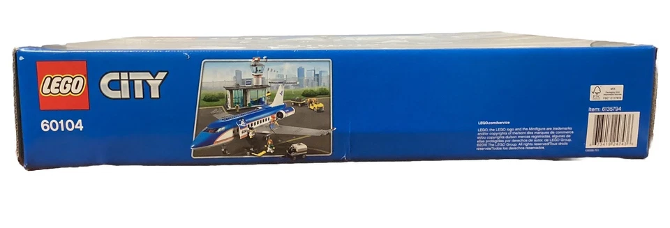 LEGO City 60104 Airport Passenger Terminal New Retired Sealed Building Set - Image 4 of 4
