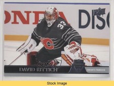 2020-21 Upper Deck Extended Series French David Rittich #686 READ 2a4