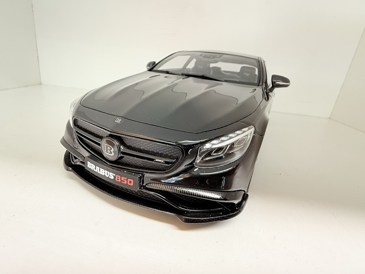 MERCEDES S63 Coupe Brabus 850 Black Ltd Ed 1500pcs 1/18 by