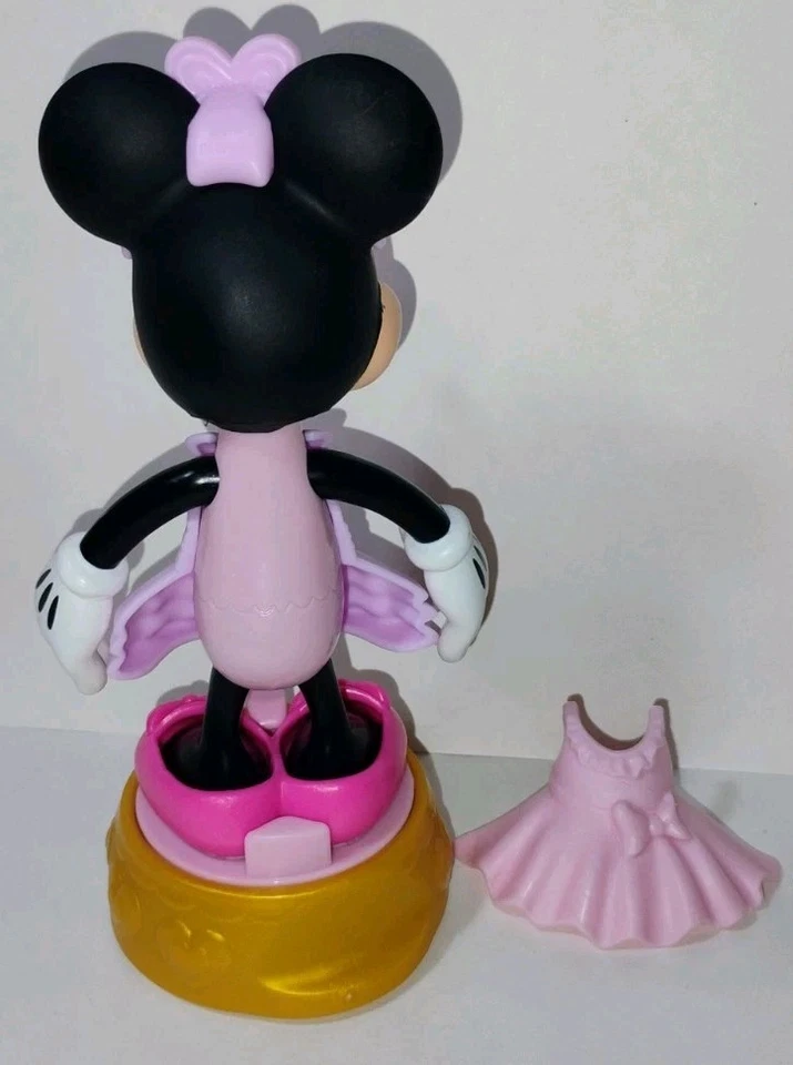 2014 Disney Minnie Mouse Bowtique Muñeca de Vestir Snap N’ Estilo Clip + Accesorios Foto 4 de 4