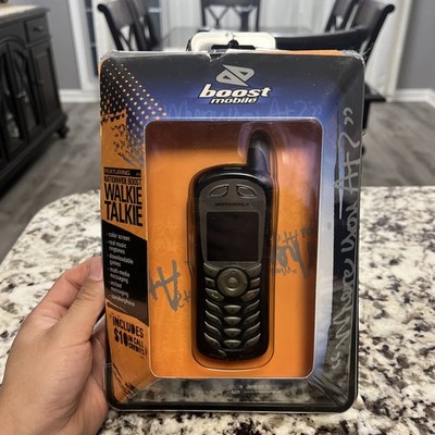 Motorola i series i415 - Black (Boost Mobile) Cellular Phone  New/ Open Box  