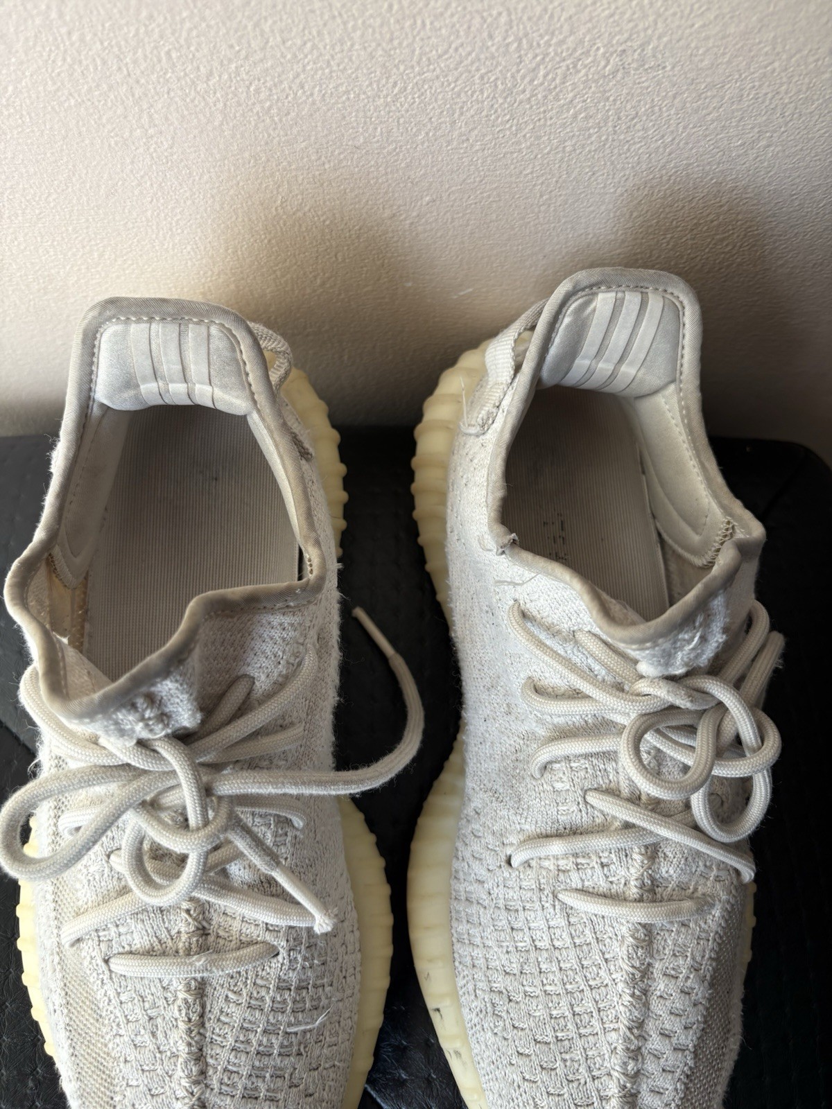 adidas Yeezy Boost 350 V2 bone preowned size 8.5M no box  thumbnail 3