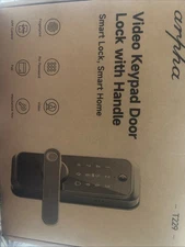 ARPHA Smart Door Lock with Wi-Fi Video Camera, Doorbell, and Fingerprint Keypad