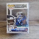 Funko Pop! Football Cam Ward Tennessee Titans NFL Autographed Vinyl Figure 335