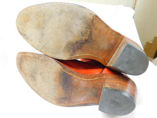 Vtg FRYE 2300 Western COWBOY BOOTS Brick Brown Leather Size 9 D Made In USA Mens, Size 9, $62.62 - Photo 13