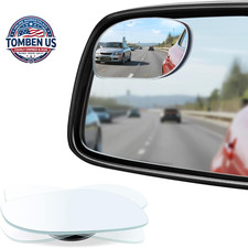 Blind Spot Mirrors Hd Glass Frameless Convex Rear View Mirrors Wide Angle Adju
