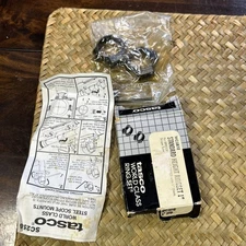 Tasco World Class WC1872 Gloss 1" Standard Height Steel Scope Ring Set New!