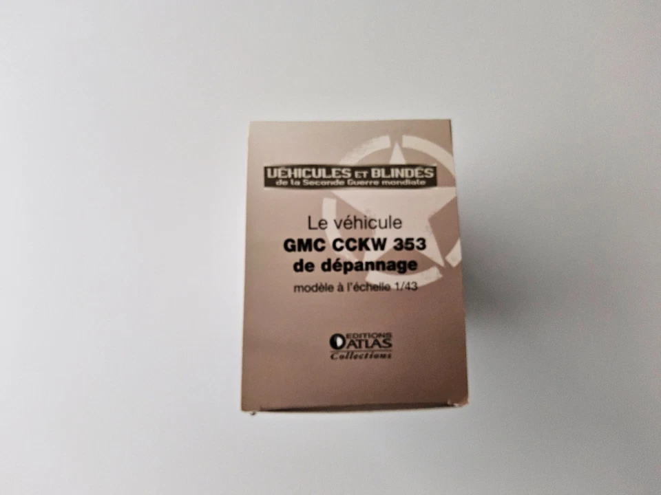 GMC CCKW 353 de dépannage - 1/43 - Edition ATLAS Collections - Photo 4/4