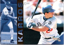 Eric Karros 1994 Select #44 Los Angeles Dodgers
