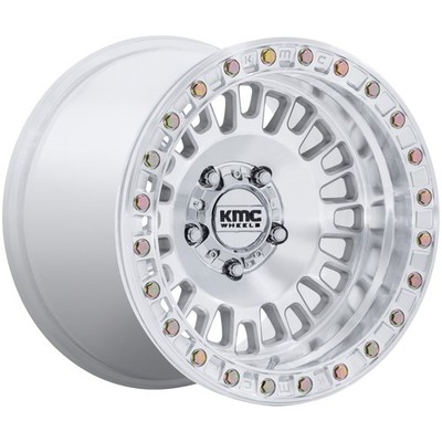 KMC UTV KS242 Aztec Beadlock 15x8 5x4.5'' +0mm Machined Wheel Rim 15'' Inch