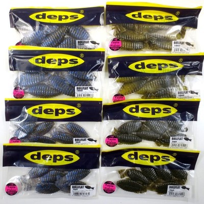 8 Packs Deps Bull Flat, 3 inch and 3.8 inch, see below for colors