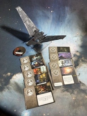 X-Wing Miniatures Upsilon Class Shuttle W/2.0 Dial (Read) (F400)