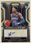2021-22 Panini Prizm Aaron Wiggins Penmanship #RP-AWG Rookie Auto OKC Thunder