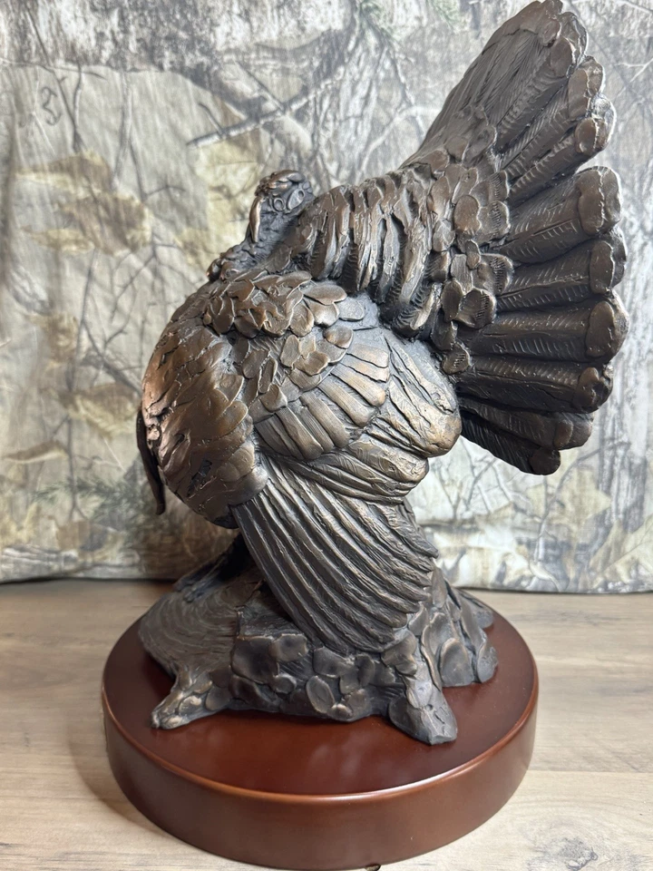 NWTF “ The Candidate “ RESIN BRONZE COLOR CASTING of 1500. RARE & HARD TO FIND.  - Image 4 of 4