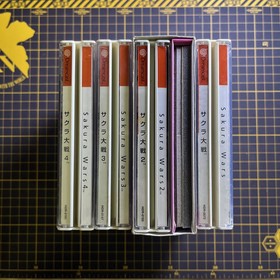 Sega Dreamcast Sakura Wars Taisen 1 2 3 4 Set Japan Complete CIB W/Bonus