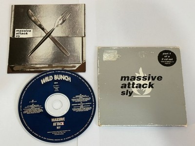 MASSIVE ATTACK SLY 1994 2-CD SINGLE SET~MINT CONDITION! Rare part 1 and 2
