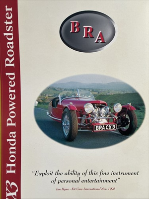 #ad #ad The BRA CX3 Honda Powered Kit Car Range Car Sales Info Brochure GBP 3.99