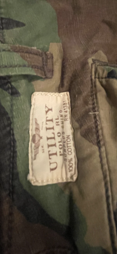 Polo Ralph Lauren Pants Mens 38x32 Camo Surplus Utility Cargo Military - Picture 4 of 5