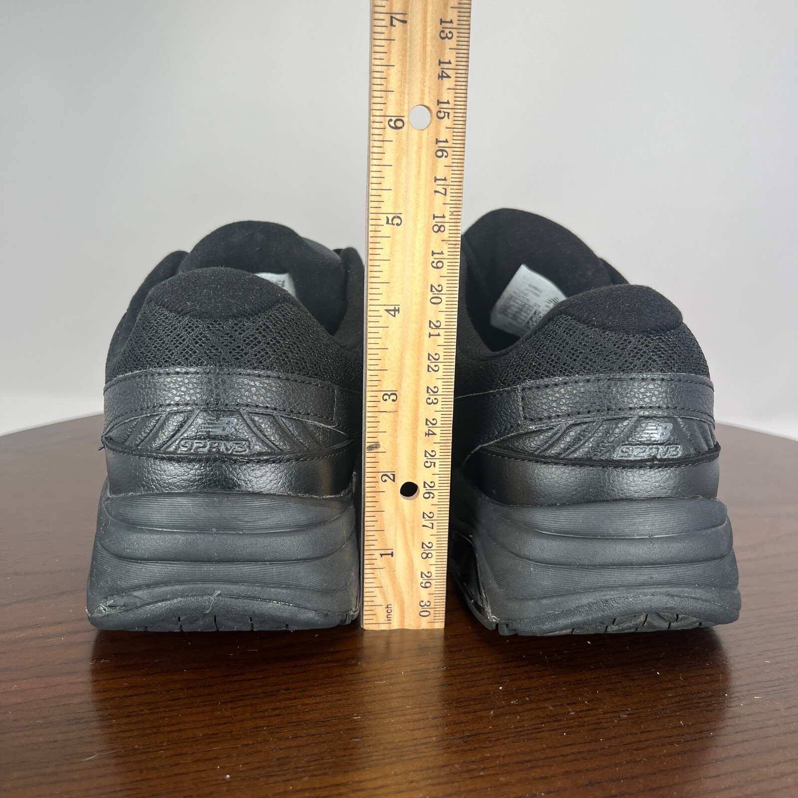 New Balance 928v3 Shoes Men's 7 2E Wide Black Leather Rollbar Walking Sneakers thumbnail 9