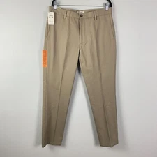 Dockers Best Pressed Slim Tapered Fit Khaki Pants Size 34x32 Beige