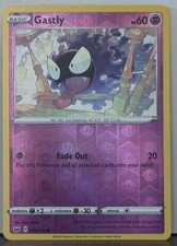 Gastly 083/202 Sword & Shield Reverse Holo Common Light Play Pokemon   NS4