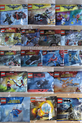 1 LEGO  SUPER HEROES Promo Mini Building Set -OVP- Ihrer Wahl