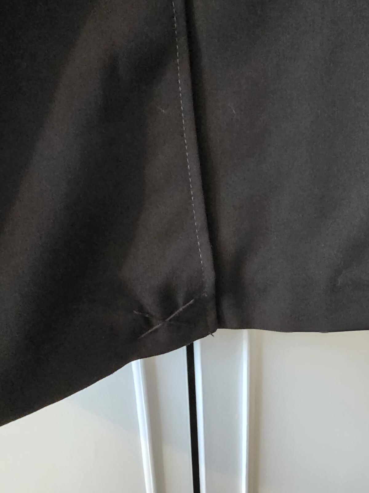 ZARA Black Duster Coat with Asymmetric Belt – BNWT – RRP £99 image 4