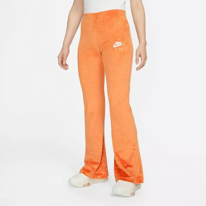 DD5451 816) NWT Nike Sportswear Velour Mid Rise Pants orange sz XL Womens  A48 | eBay