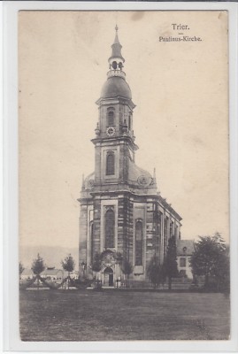 AK Trier, Paulinus-Kirche, 1914