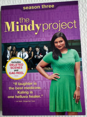 Mindy Project: Season Three (DVD) New & Sealed w/ Bonus Features and slip cover