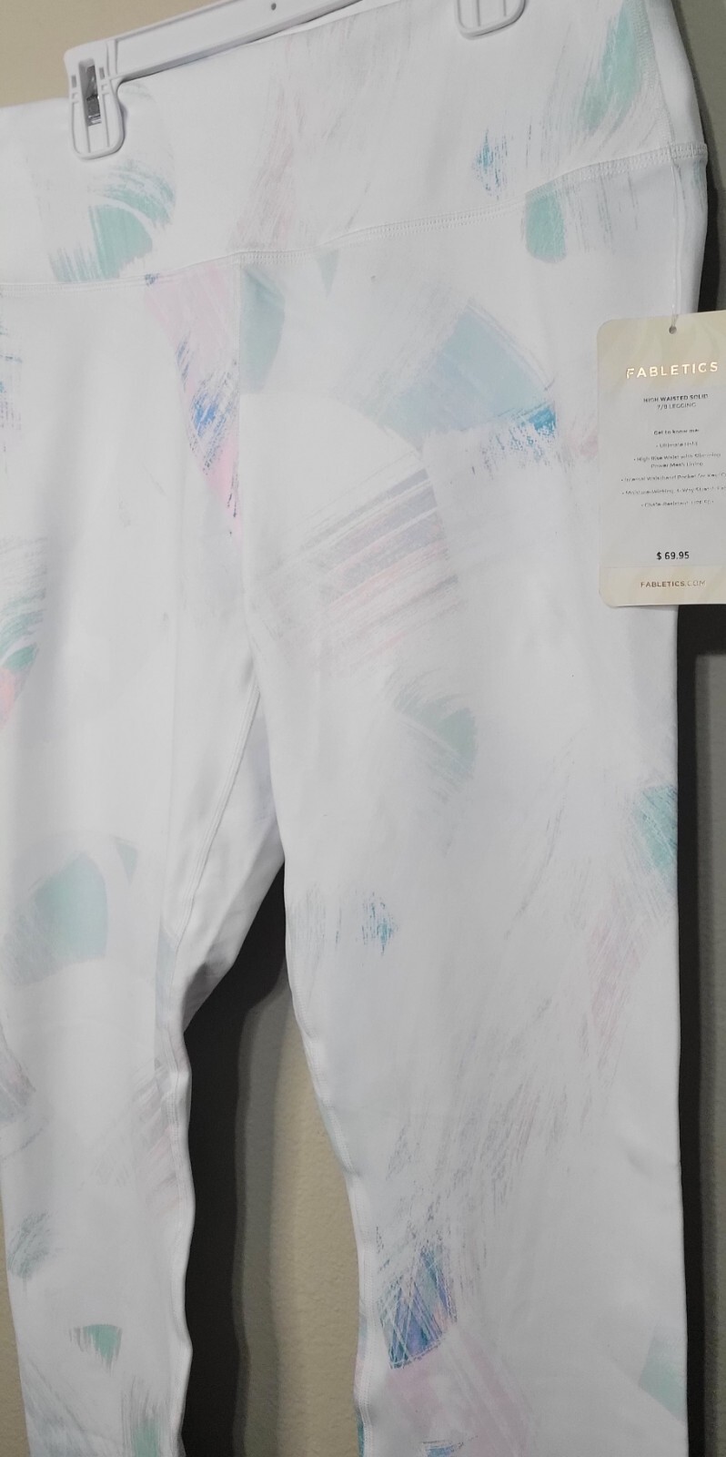 NWT Fabletics High Waisted Solid 7/8 Leggings Siz… - image 3