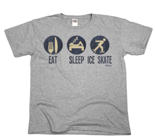 Camiseta de algodón orgánico para hombre efecto mezclilla Eat Sleep deporte/fitness *Elige deporte* - Imagen 24 de 43