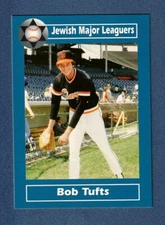 BOB TUFTS 2008 Jewish Major Leaguers Baseball #41 San Francisco Giants JML Card^