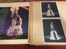 Ablum full of Old Advertising Danbury Mint, Lenox, Norman Rockwell