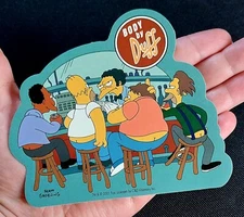 Fully Licensed BODY by Duff Moe's Tavern Car Window Skateboard Sticker Decal