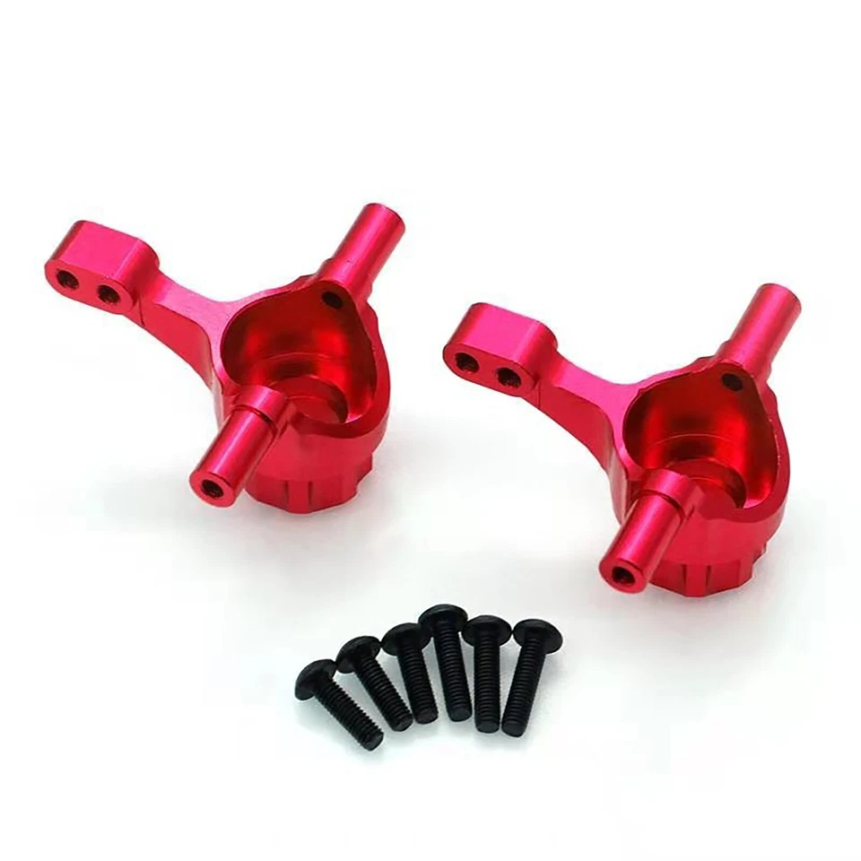 Vorder & Hinter Achsschenkel Metall Upgrade Teile für 1/10 Tamiya TT02 Chassis - Bild 3 von 4