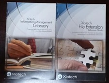 Lot Of 3 Xiotech Reference Guides, Glossary, File Extension Disaster Recove...