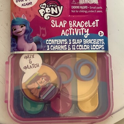 My Little Pony Slap Bracelet Activity Kit 3 Slap Bracelets 3