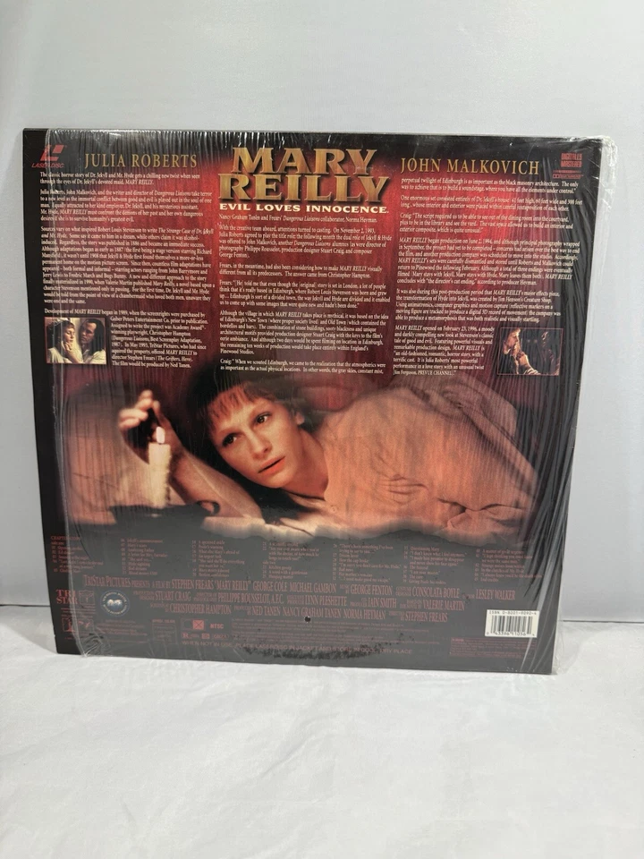 Mary Reilly, (Julia Roberts) Deluxe Widescreen (Laser Disc) 1996  Foto 3 de 4