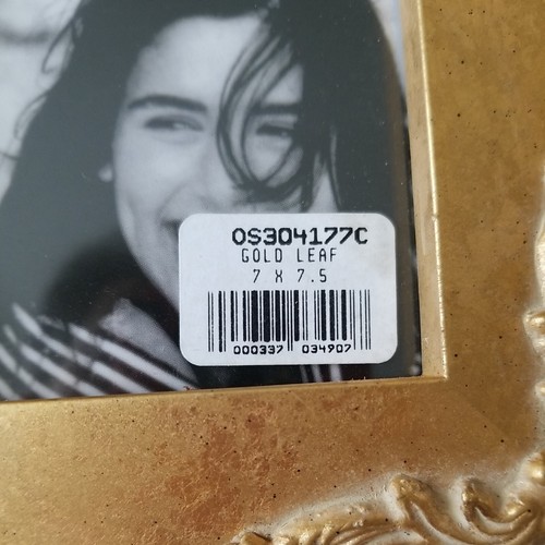 Fetco NWT Photo Frame Gold Leaf 7x7.5 - Picture 4 of 5