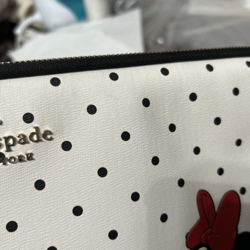 Kate Spade x Disney Limited Edition Minnie Mouse Polka Dot Laptop Case - "Sienna - Picture 12 of 24