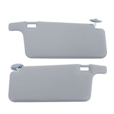 For Honda Civic 96-2001 Interior Sun Visors Pair Leftright Side Gray Lhd New