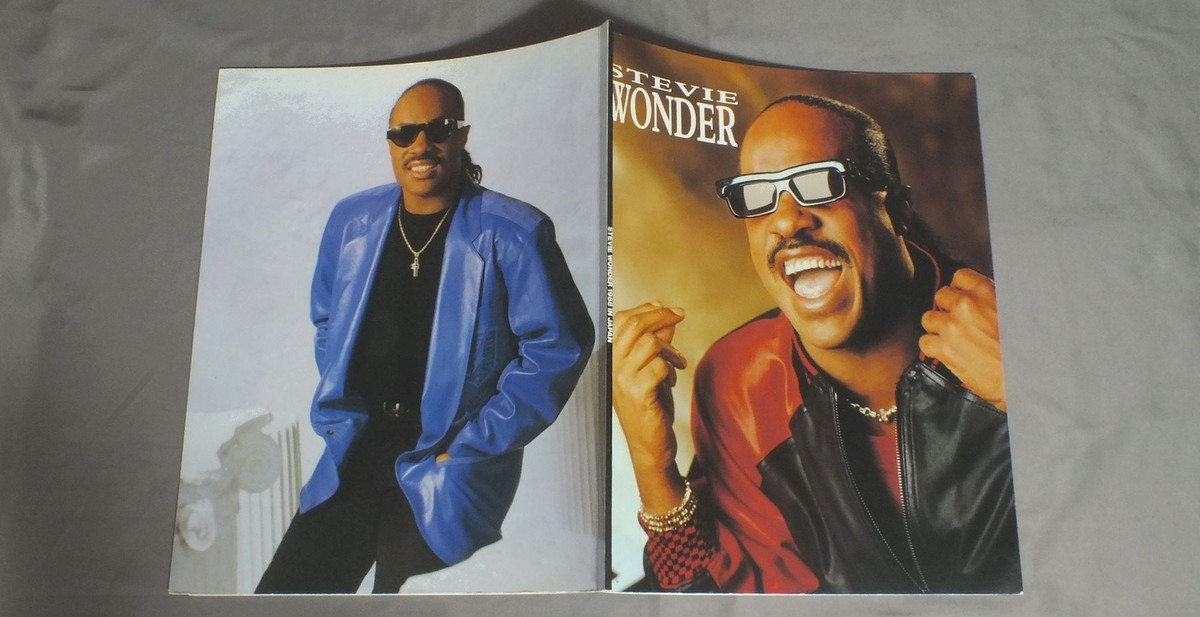 【激レア】Stevie Wonder 来日公演 Backstage Pass STEVIE WONDER/ JAPAN TOUR `88 PROGRAM | eBay