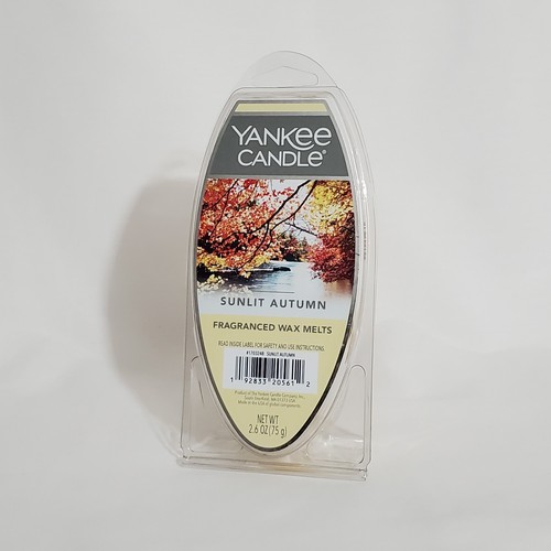 Yankee Candle Sunlit Autumn Fragranced Wax Melts One Pack Of 6 Brand