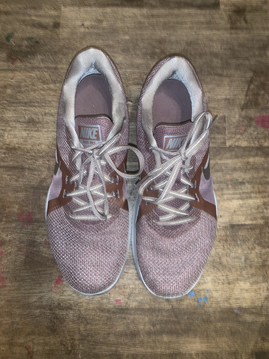 Nike Flex TR Women Sz 11 Shoes Pink Silver Air max