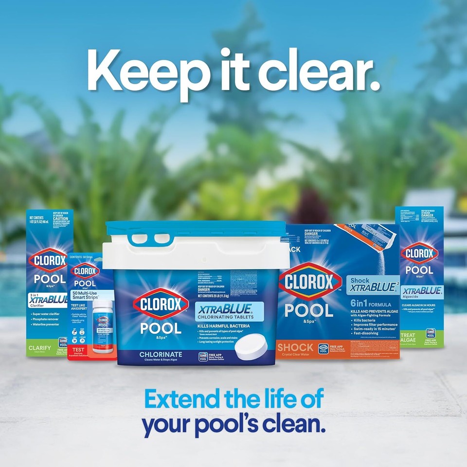 Clorox® Pool&Spa™ Swimming Pool Chlorine Stabilizer, Helps Last... eBay