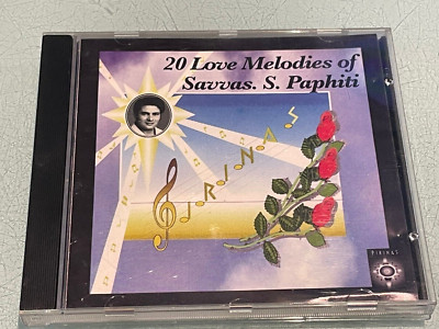 20 Love Melodies of Savvas S. Paphiti (Greek) - CD Album - 1997 Pirinas Music