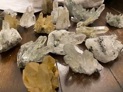 +++ 3 hand Selected Bulgarian Crystal Clusters From Krushev Dol Mine+++