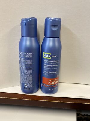 ( 2 ) Matrix Men Clean Daily Moisture  Shampoo 4.2 oz  Original Formula