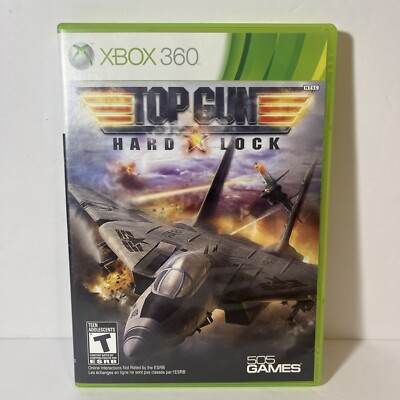 Top Gun: Hard Lock (Microsoft Xbox 360, 2012) Tested No manual
